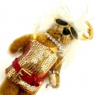 Prada Teddy Bear Keychain