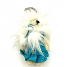 Prada Teddy Bear key chain