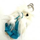 Prada Teddy Bear key chain