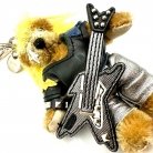 Prada Teddy Bear keychain