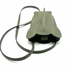LOEWE Elephant in similpelle verde