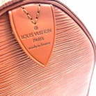 LOUIS VUITTON 25 EPI MARRONE
