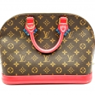 louis vuitton alma flamingo