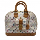 Louis Vuitton Alma Monogram Multicolor Murakami Blanco