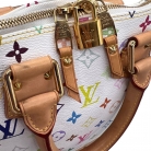 Louis Vuitton Alma Monogram Multicolor Murakami Blanco