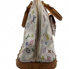 Louis Vuitton Alma Monogram Multicolor Murakami Blanco
