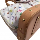 Louis Vuitton Alma Monogram Multicolor Murakami Blanco