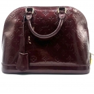 Louis Vuitton Alma PM Vernis burdeos