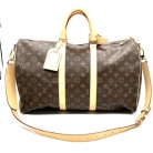 LOUIS VUITTON KEEPALL 45 MONOGRAM WITH SHOULDER STRAP, BOX AND DUST COVER