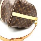 LOUIS VUITTON KEEPALL 45 MONOGRAM WITH SHOULDER STRAP, BOX AND DUST COVER