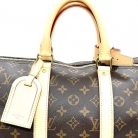 LOUIS VUITTON KEEPALL 45 MONOGRAM WITH SHOULDER STRAP, BOX AND DUST COVER
