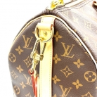 LOUIS VUITTON KEEPALL 45 MONOGRAM WITH SHOULDER STRAP, BOX AND DUST COVER