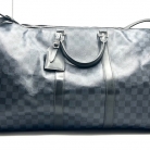 Borsone a tracolla Keepall Louis Vuitton 55 Damier