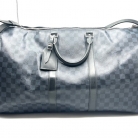 Borsone a tracolla Keepall Louis Vuitton 55 Damier