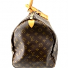 Portaoggetti Louis Vuitton in tela monogram marrone.