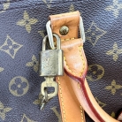 Portaoggetti Louis Vuitton in tela monogram marrone.