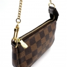 louis vuitton mini pochette damier ebane