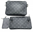 louis vuitton multipochette graphite reverse