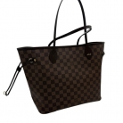 Louis Vuitton Neverfull Damier MM con iniziali