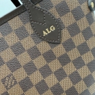 Louis Vuitton Neverfull Damier MM con iniziali