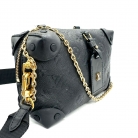 Louis Vuitton Petite Malle Souple in pelle Monogram Empreinte