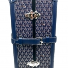 maleta de viaje goyard ana bourget azul marino