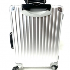 Metallic Rimowa suitcase