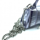 micro balenciaga hourglass crocodile