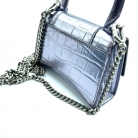 micro balenciaga hourglass crocodile