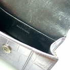 micro balenciaga hourglass crocodile