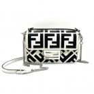 Mini Fendi Baguette by Marc Jacobs in black and white