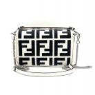 Mini Fendi Baguette by Marc Jacobs in black and white