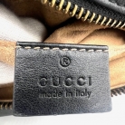 Mini Gucci GG Marmont Matelassé black leather bag