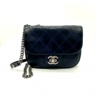 Mini chanel blue navy