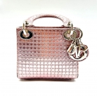 Mini Lady Dior  metalizado
