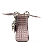 Mini Lady Dior  metalizado