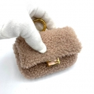 Mini pochette Fendi rosa