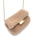 Mini pochette Fendi rosa
