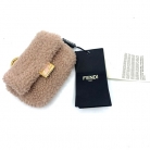 Mini pochette Fendi rosa