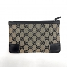 Mini pochette Gucci grey GG canvas