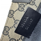Mini pochette Gucci grey GG canvas