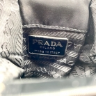 Mini Prada in nylon nero