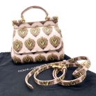 Pink mini Sicily with heart print