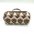 Pink mini Sicily with heart print