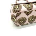 Pink mini Sicily with heart print