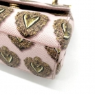 Pink mini Sicily with heart print