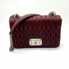 Miu Miu Matelasse burgundy