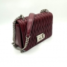 Miu Miu Matelasse burgundy