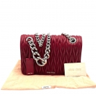 Miu Miu Matelassé Napa Chain Shoulder Bag
