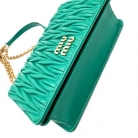 Miu Miu Matelassé verde